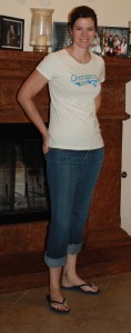 Chargers T, Silver jeans
